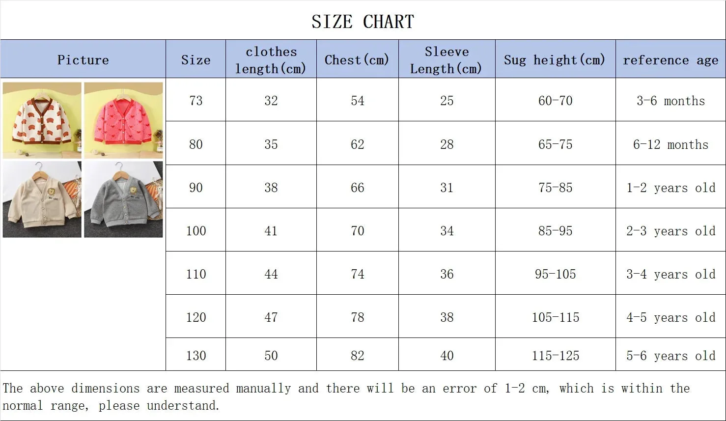 2024 Fashion Baby V-neck Cardigan Sweater Boys Girls Outwear Coats Spring Autumn Kids Cotton Knitted Jackets Coat