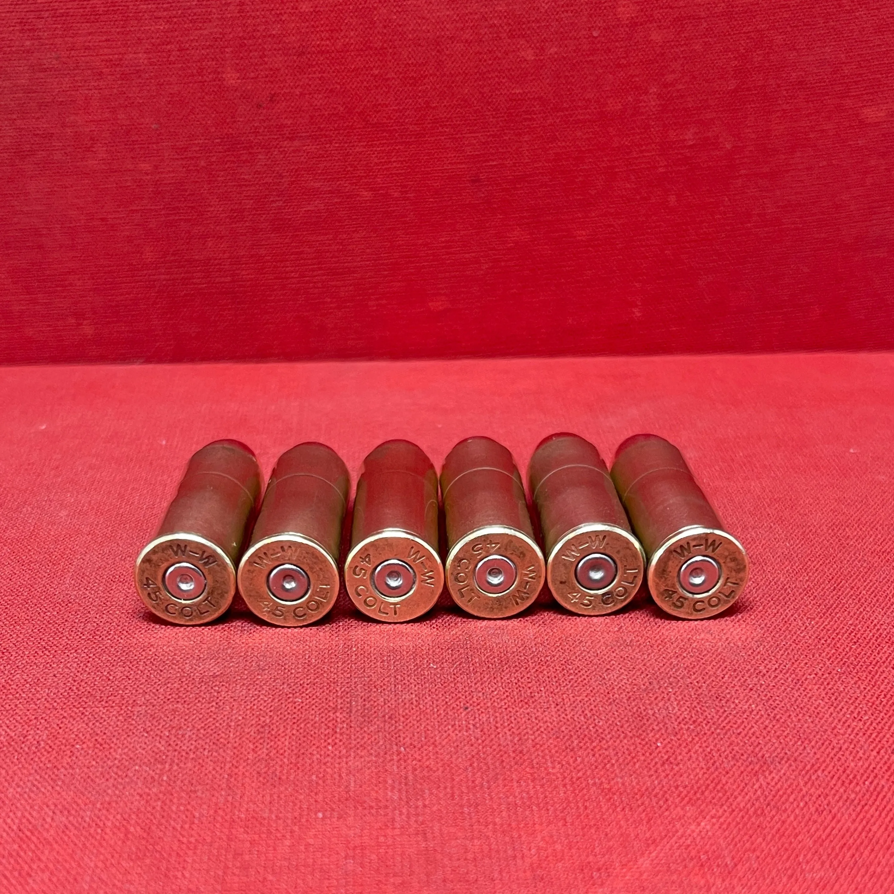 6 x INERT .45 Long Colt Round