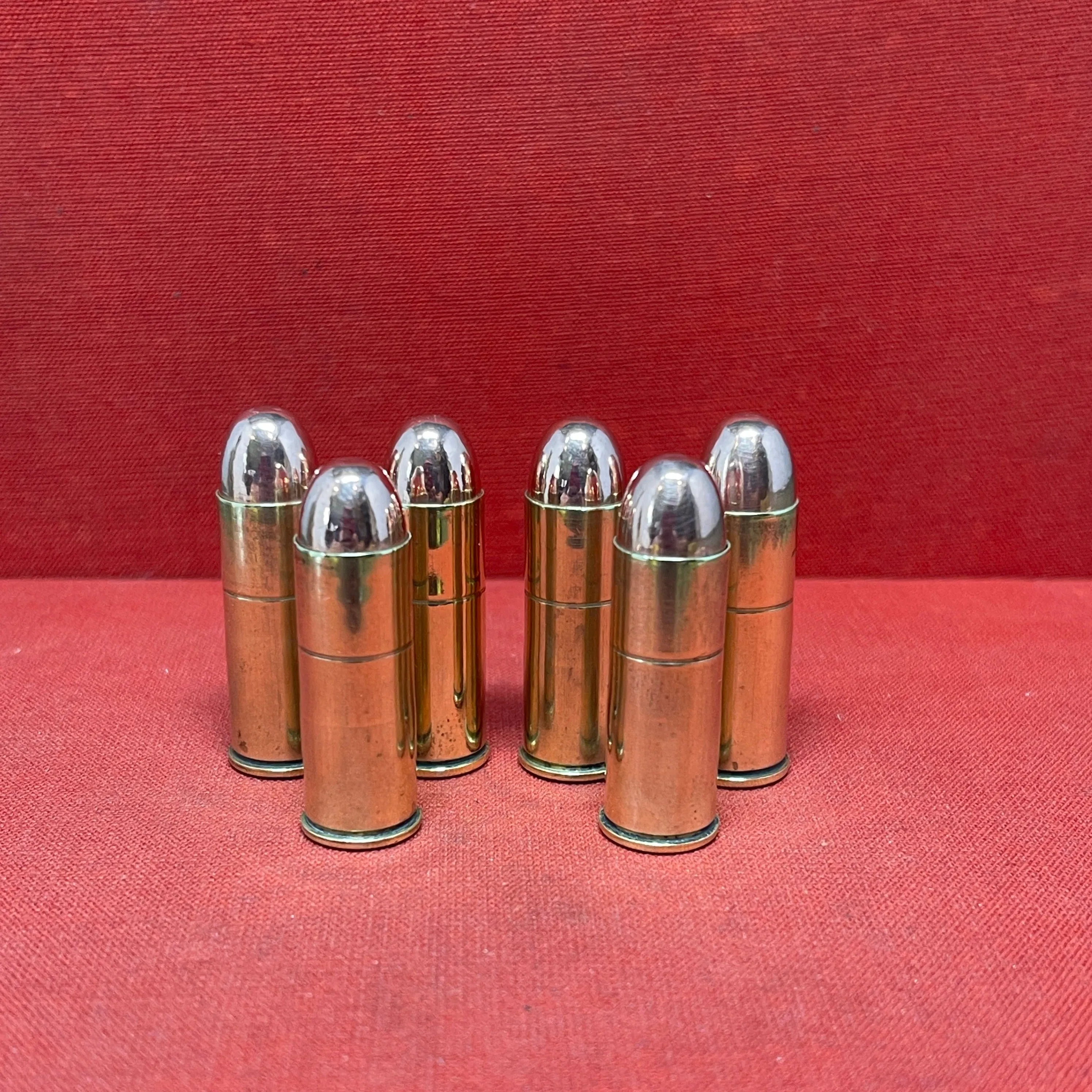 6 x INERT .45 Long Colt Round