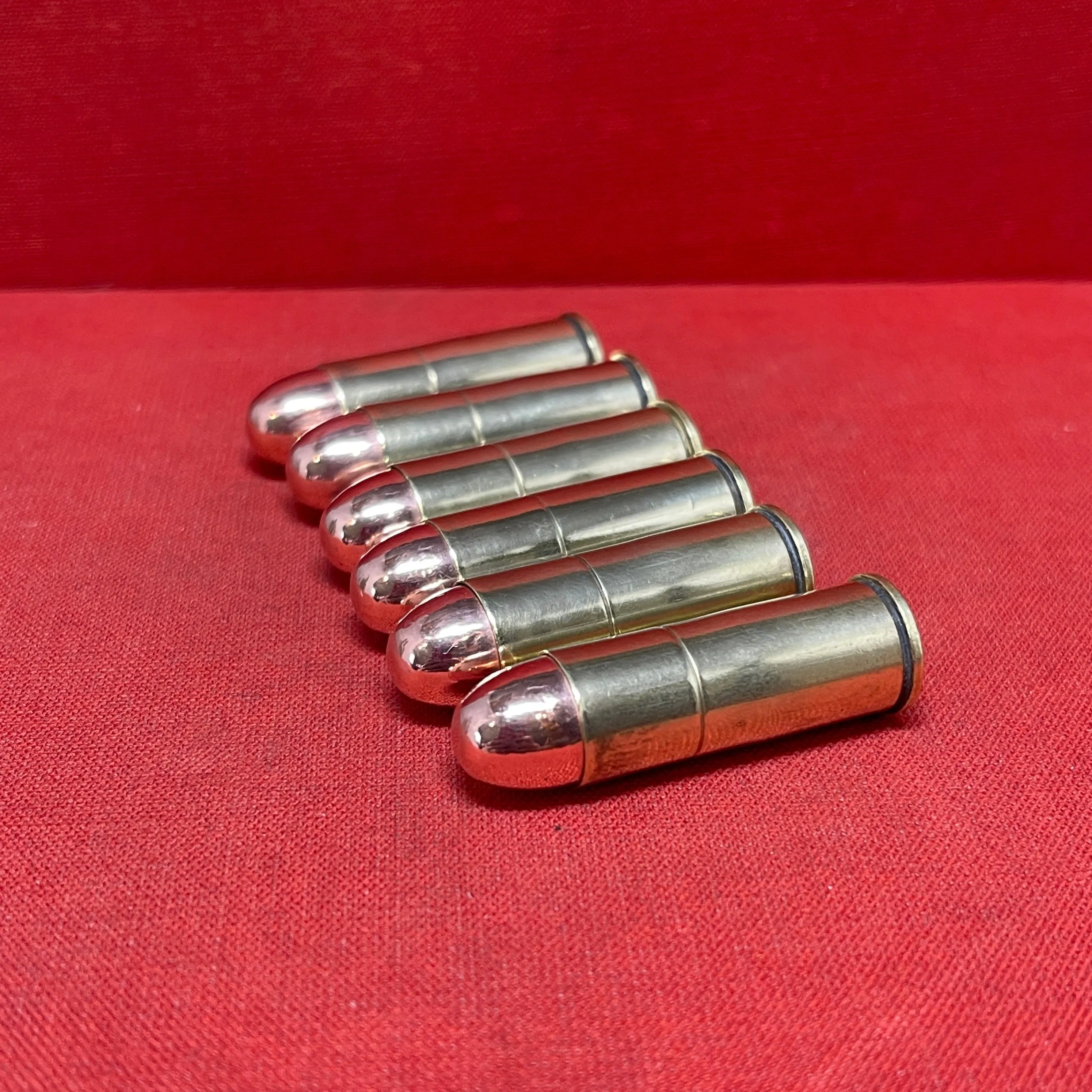 6 x INERT .45 Long Colt Round