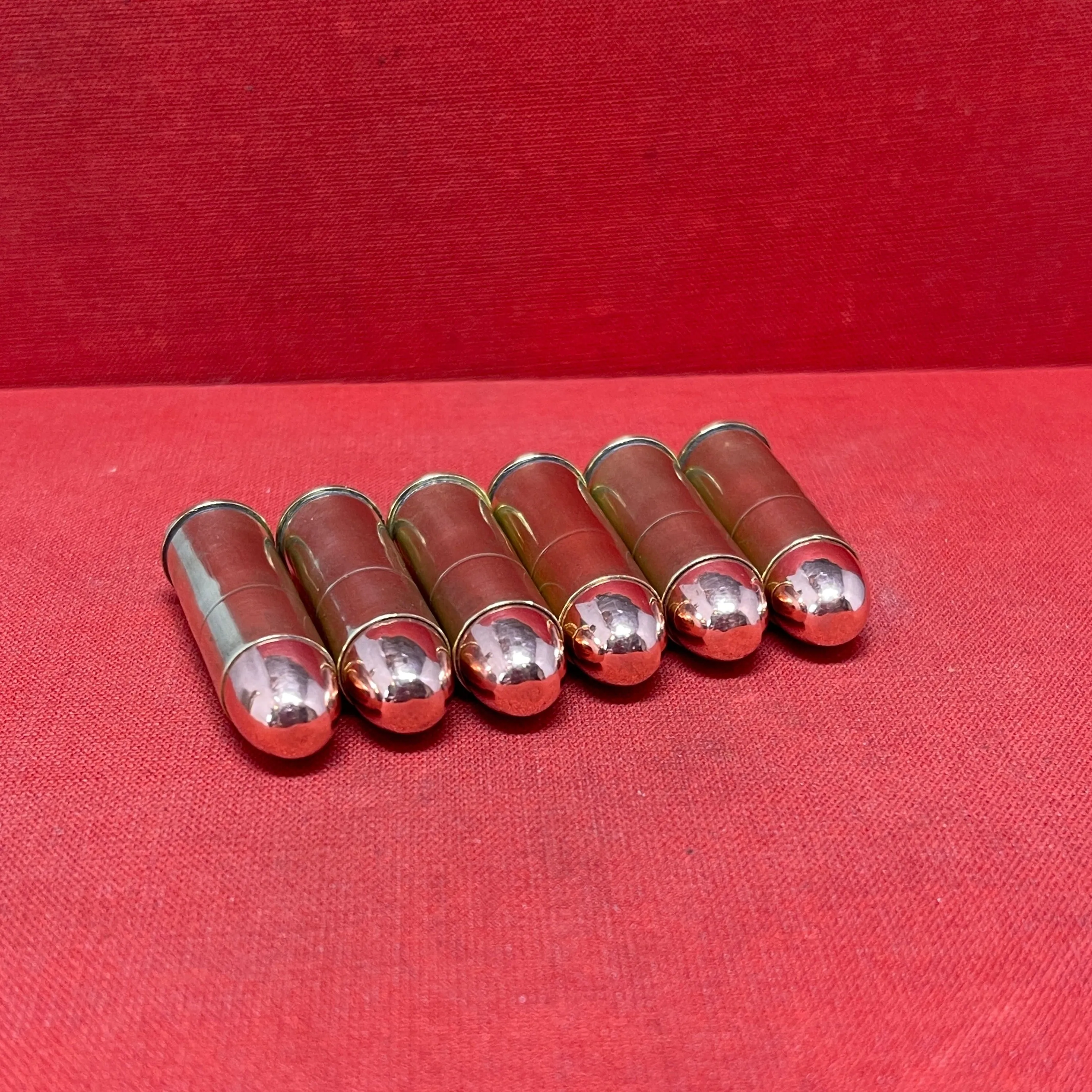 6 x INERT .45 Long Colt Round