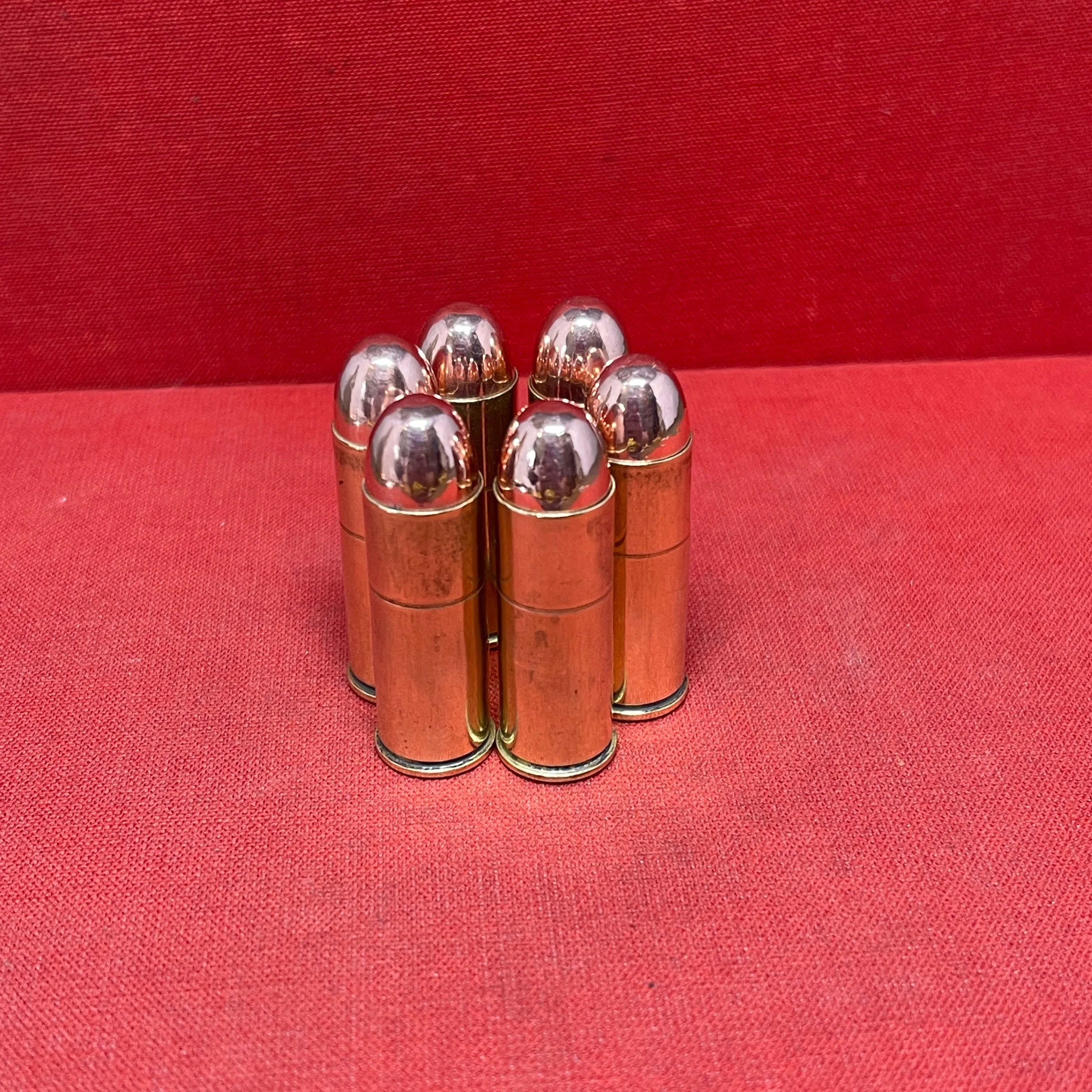 6 x INERT .45 Long Colt Round