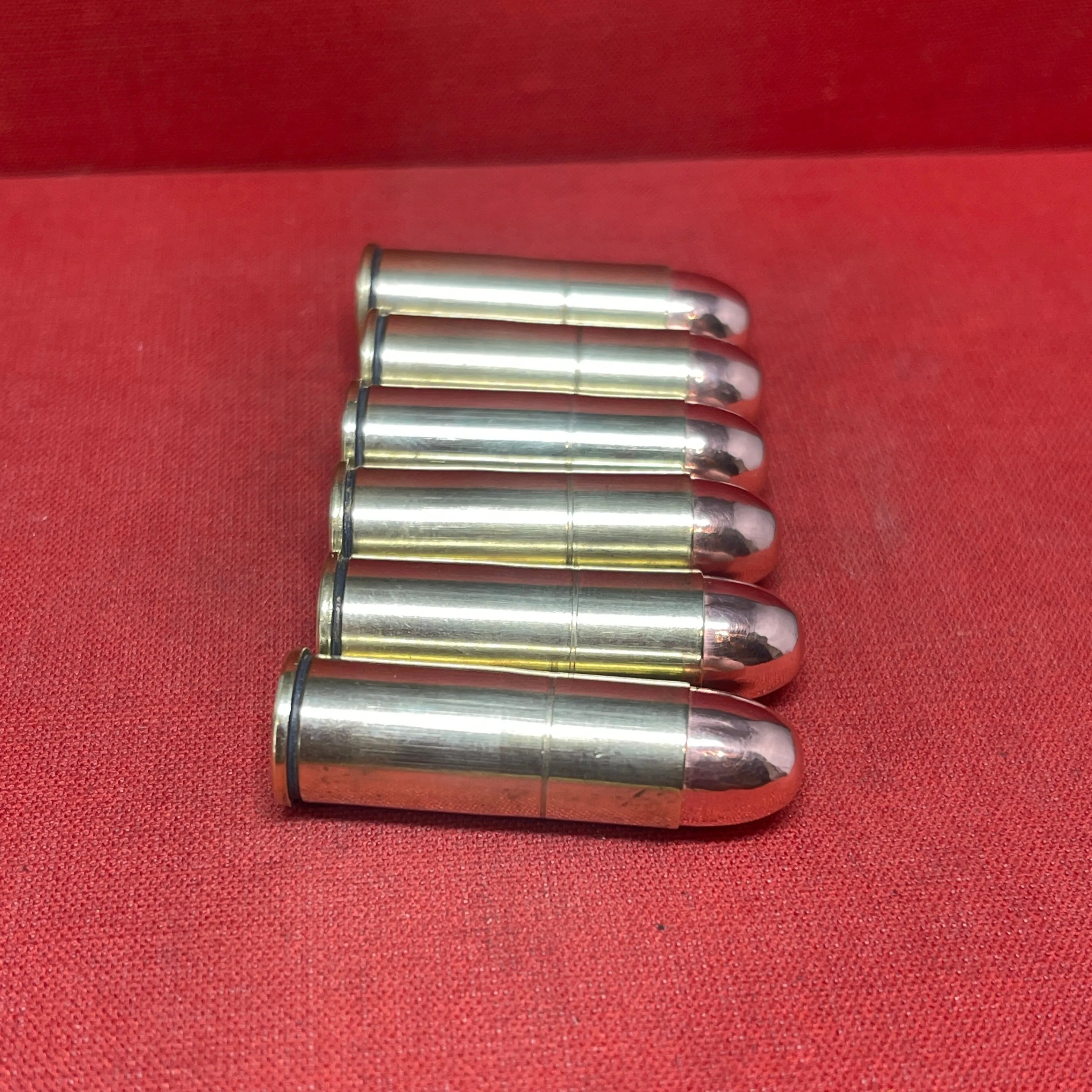 6 x INERT .45 Long Colt Round