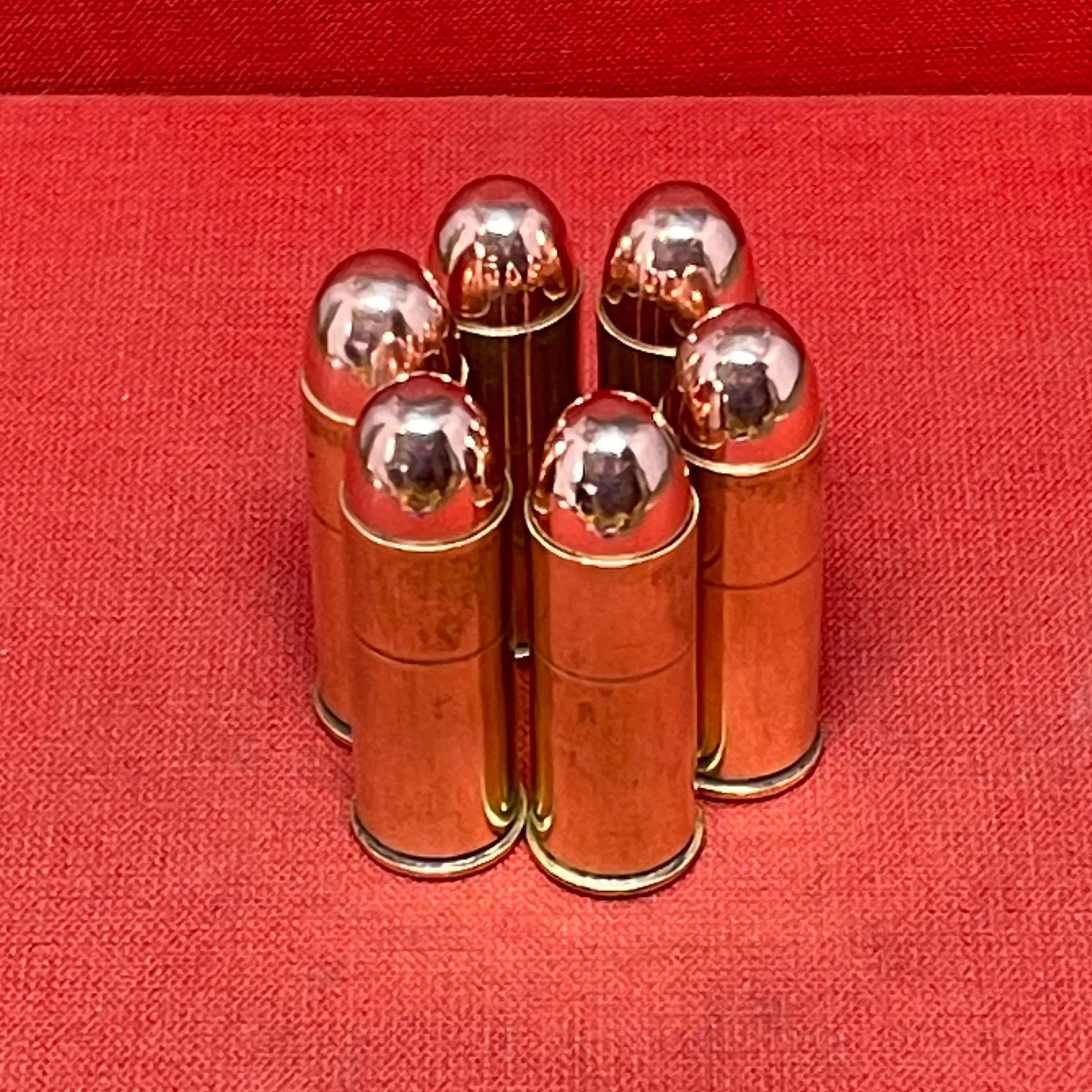 6 x INERT .45 Long Colt Round