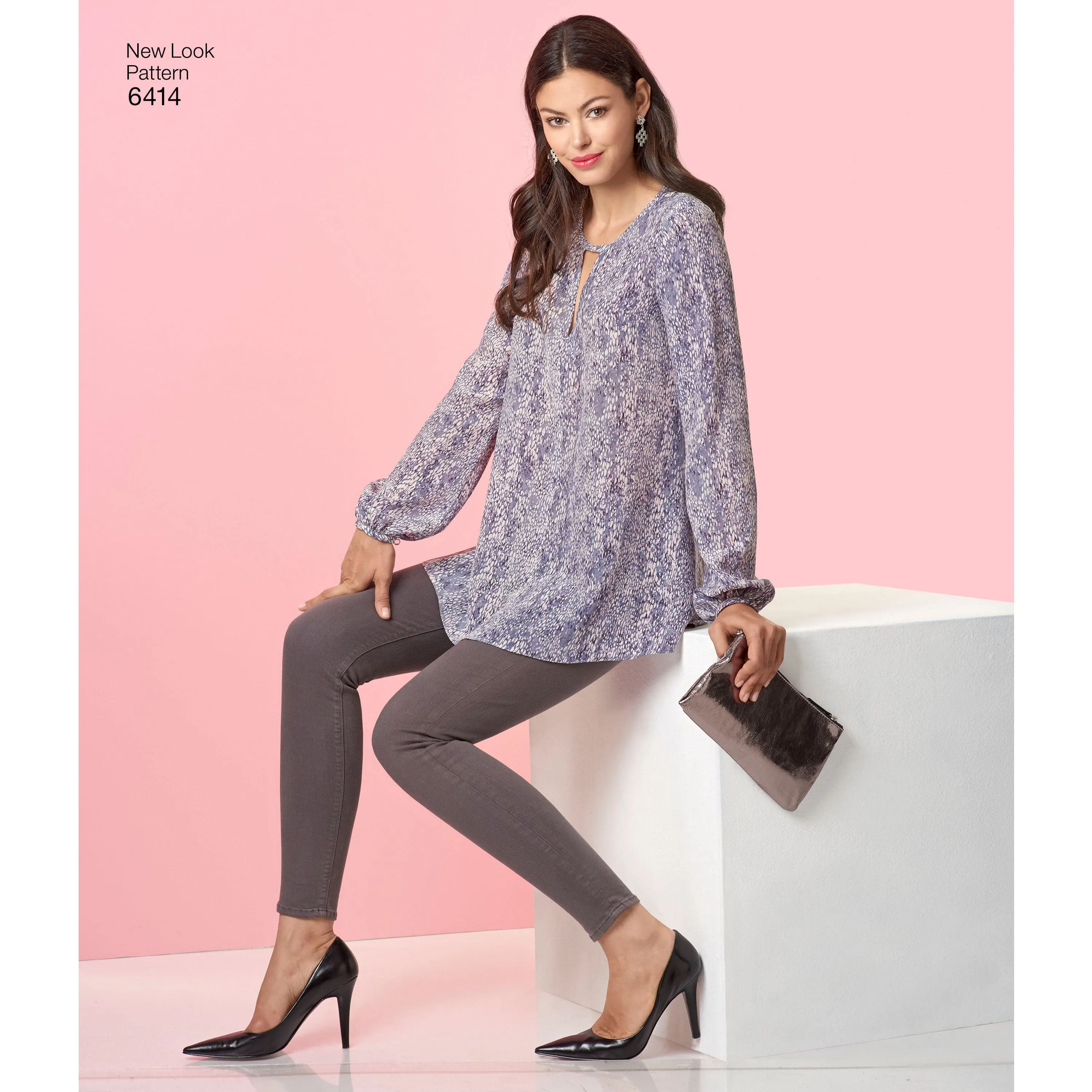 6414 Misses' Tunic and Top with Neckline Variations