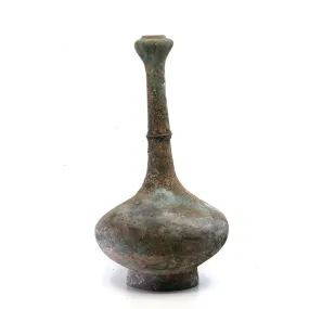 A Han Dynasty Garlic Head Bronze Hu Jar, ca. 206 BCE - 220 CE