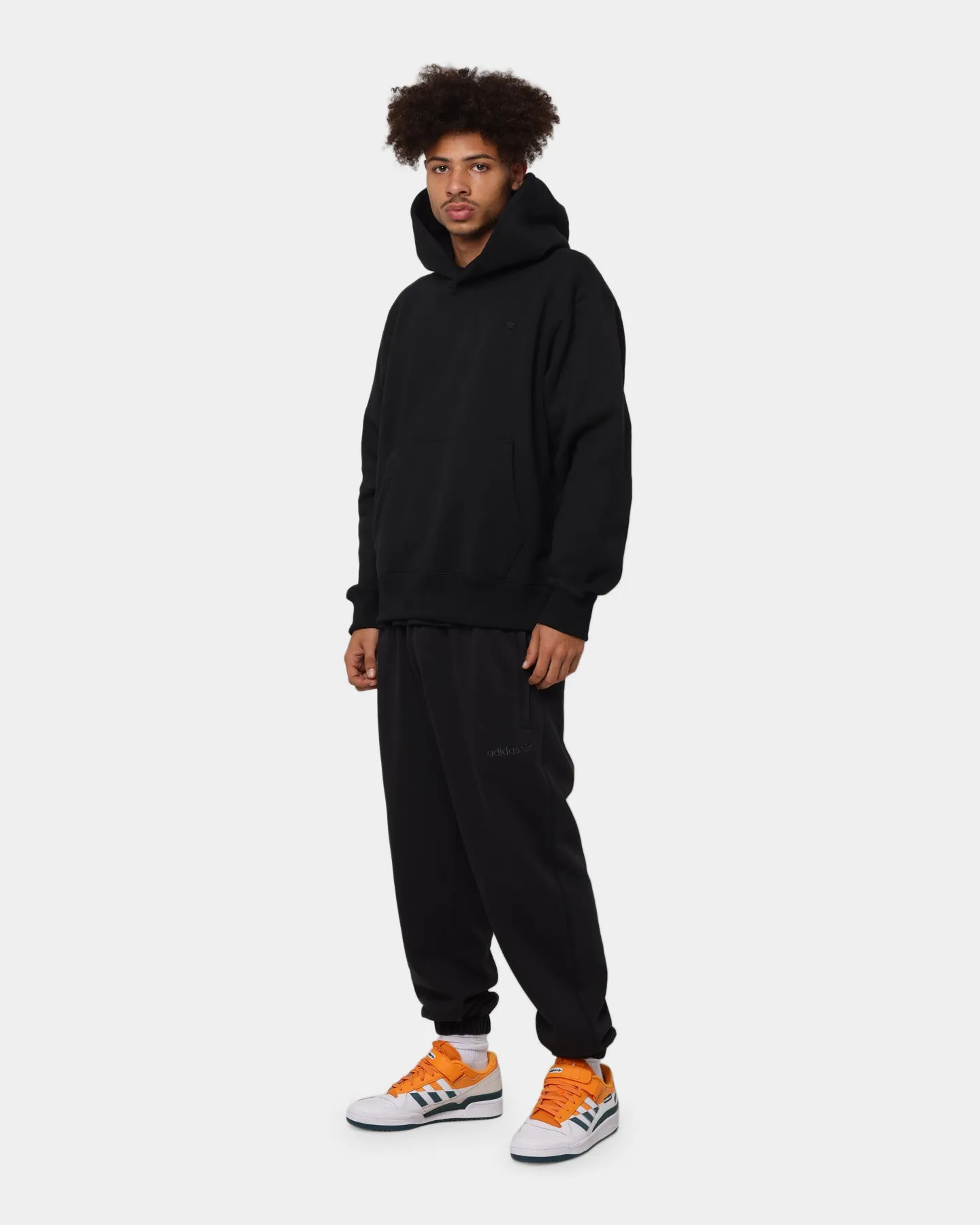 Adidas Adicolour Trefoil Hoodie Black