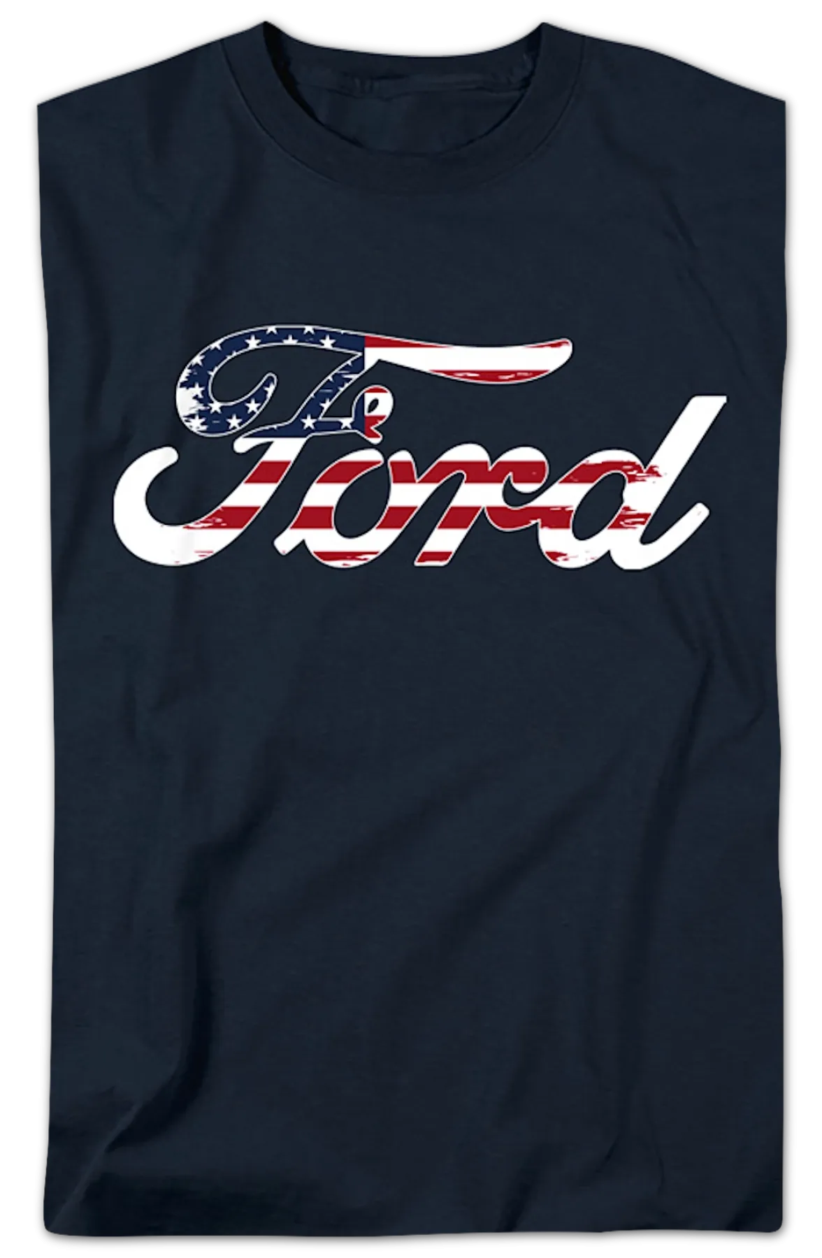 American Flag Logo Ford T-Shirt