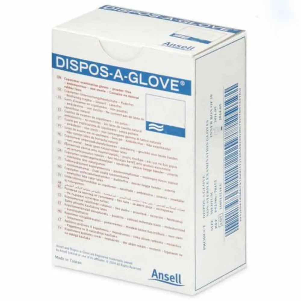 Ansell Powder Free Examination Dispos-A-Glove SMALL x 100