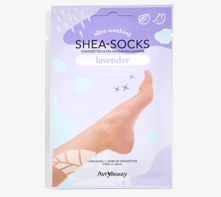 Avry Beauty Ultra Nourishing Lavender Socks