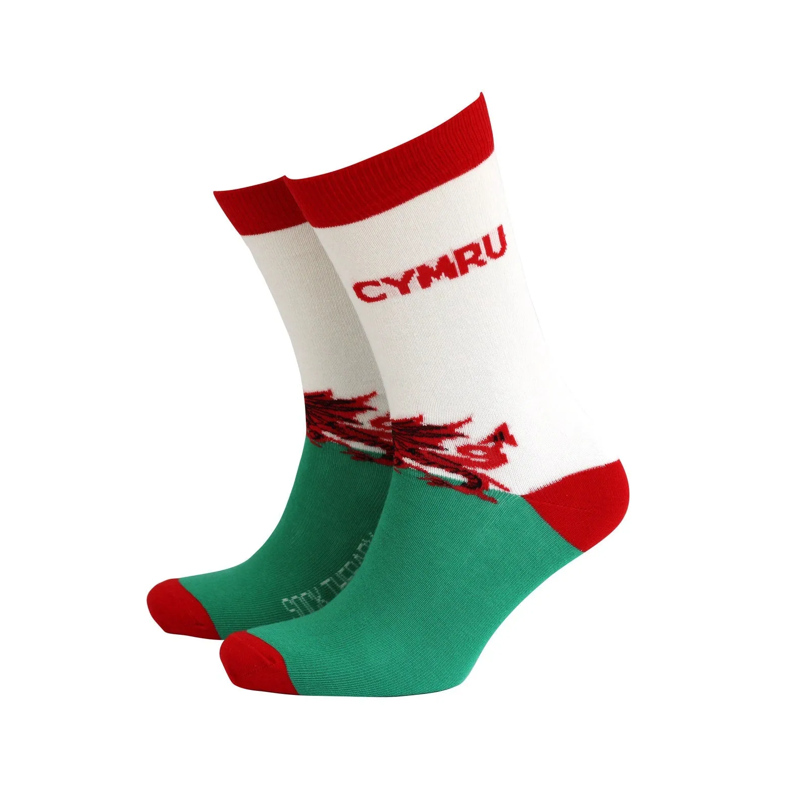 Bamboo Gift Socks - Cymru & Red Dragon - Men's