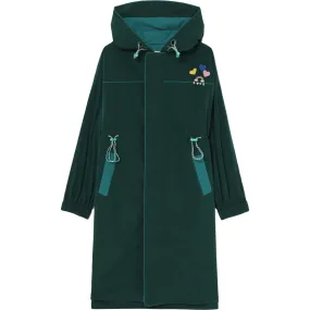 BAPY BADGES ANORAK COAT L