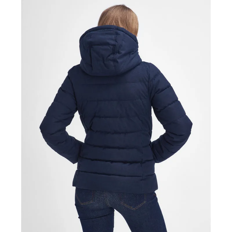 Barbour Camellia Puffer Ladies Jacket - Dark Navy