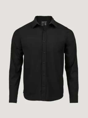 Black Long Sleeve Button Up