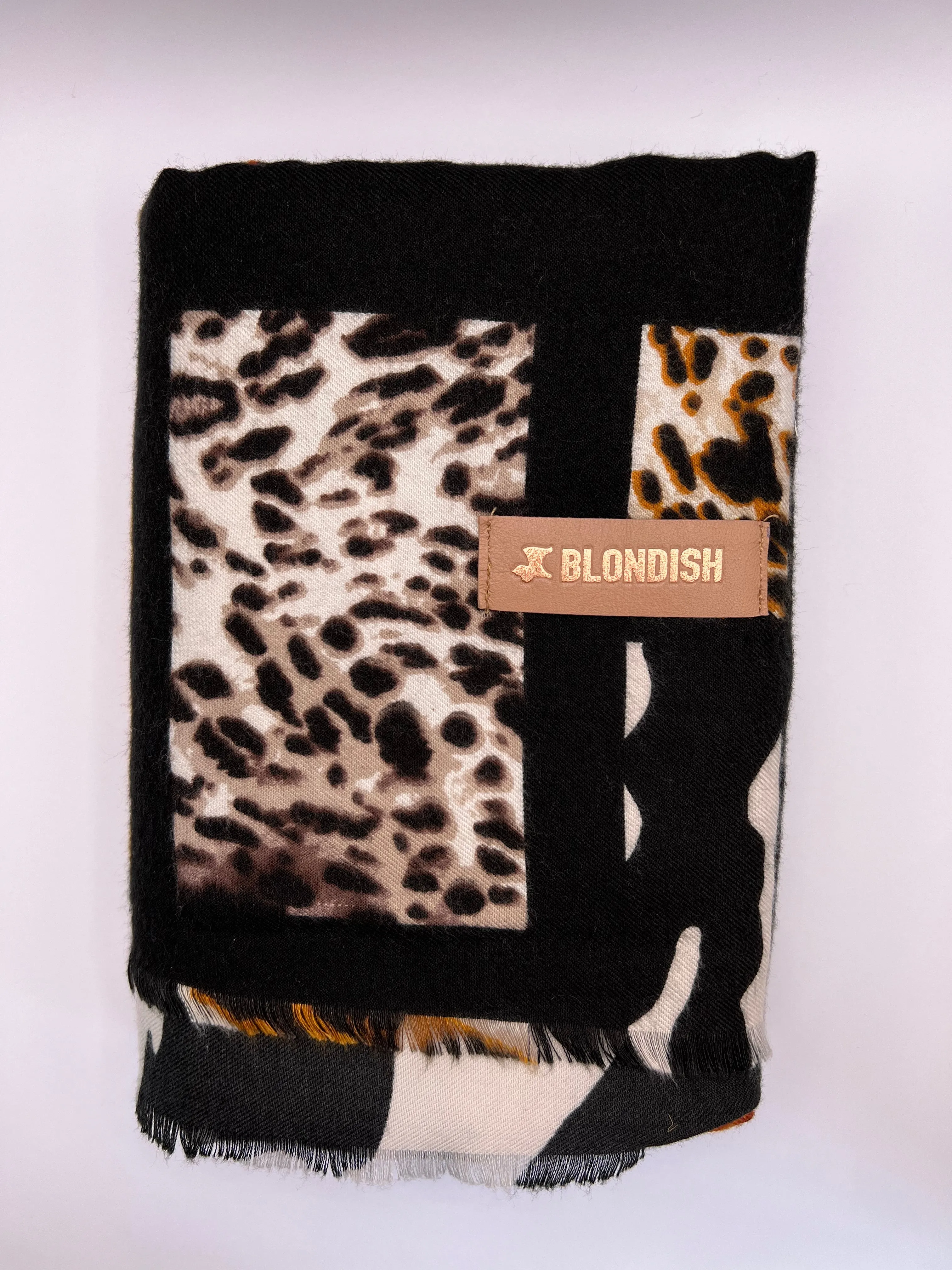 Blondish Safari Print Scarf for Women | All Season