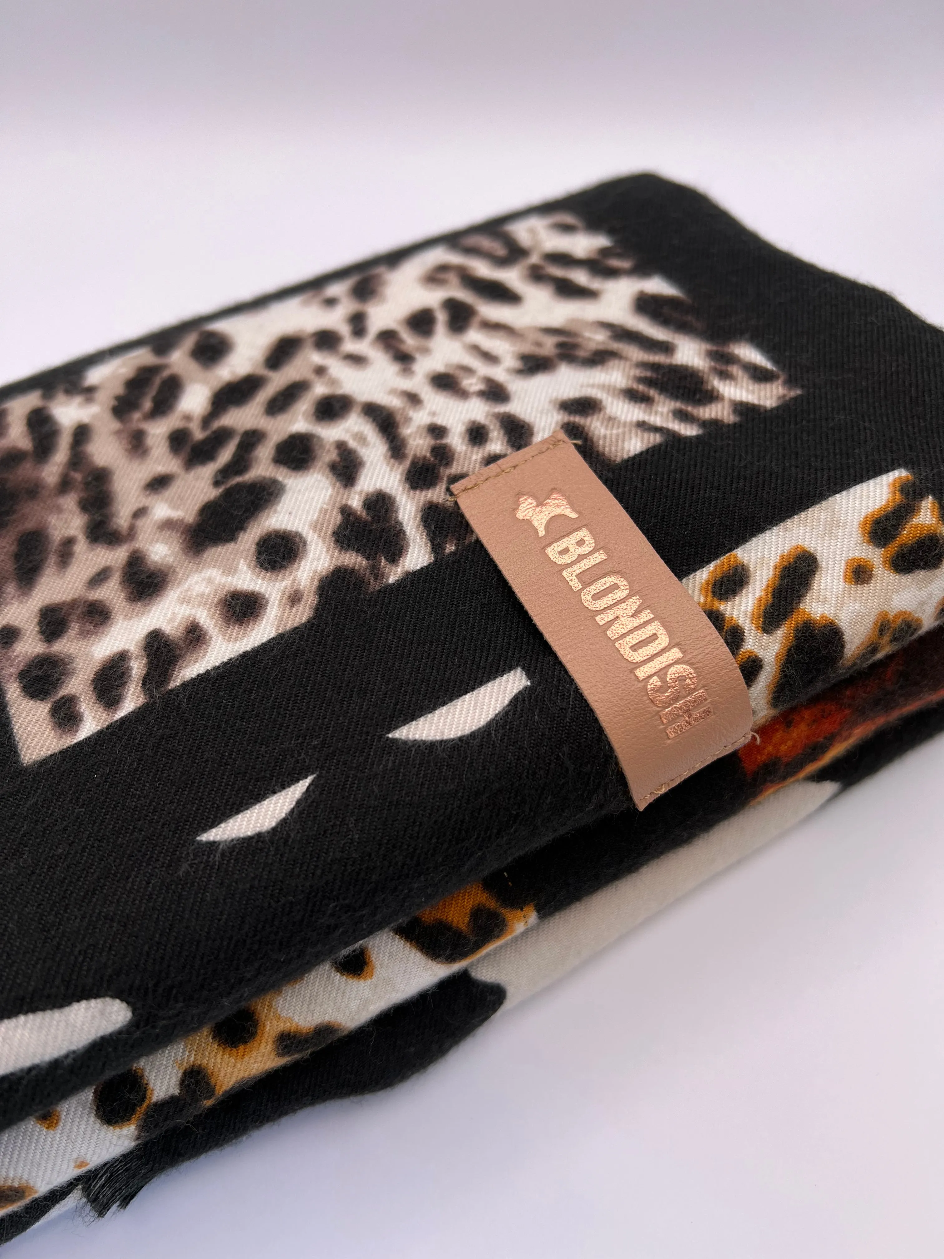 Blondish Safari Print Scarf for Women | All Season