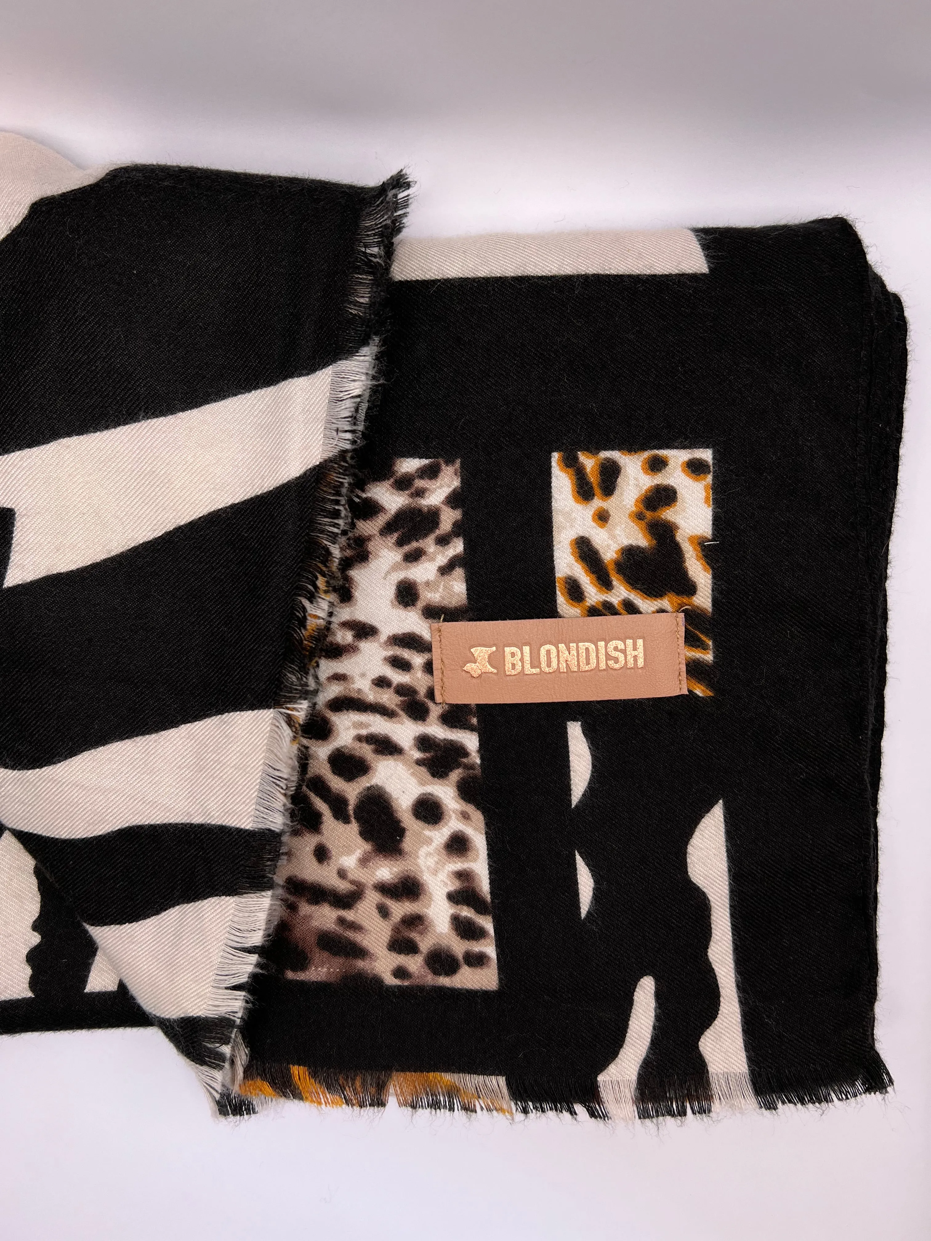 Blondish Safari Print Scarf for Women | All Season