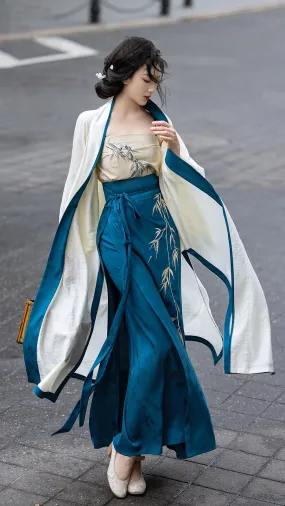 Blue Moon Modern Song Style Hanfu