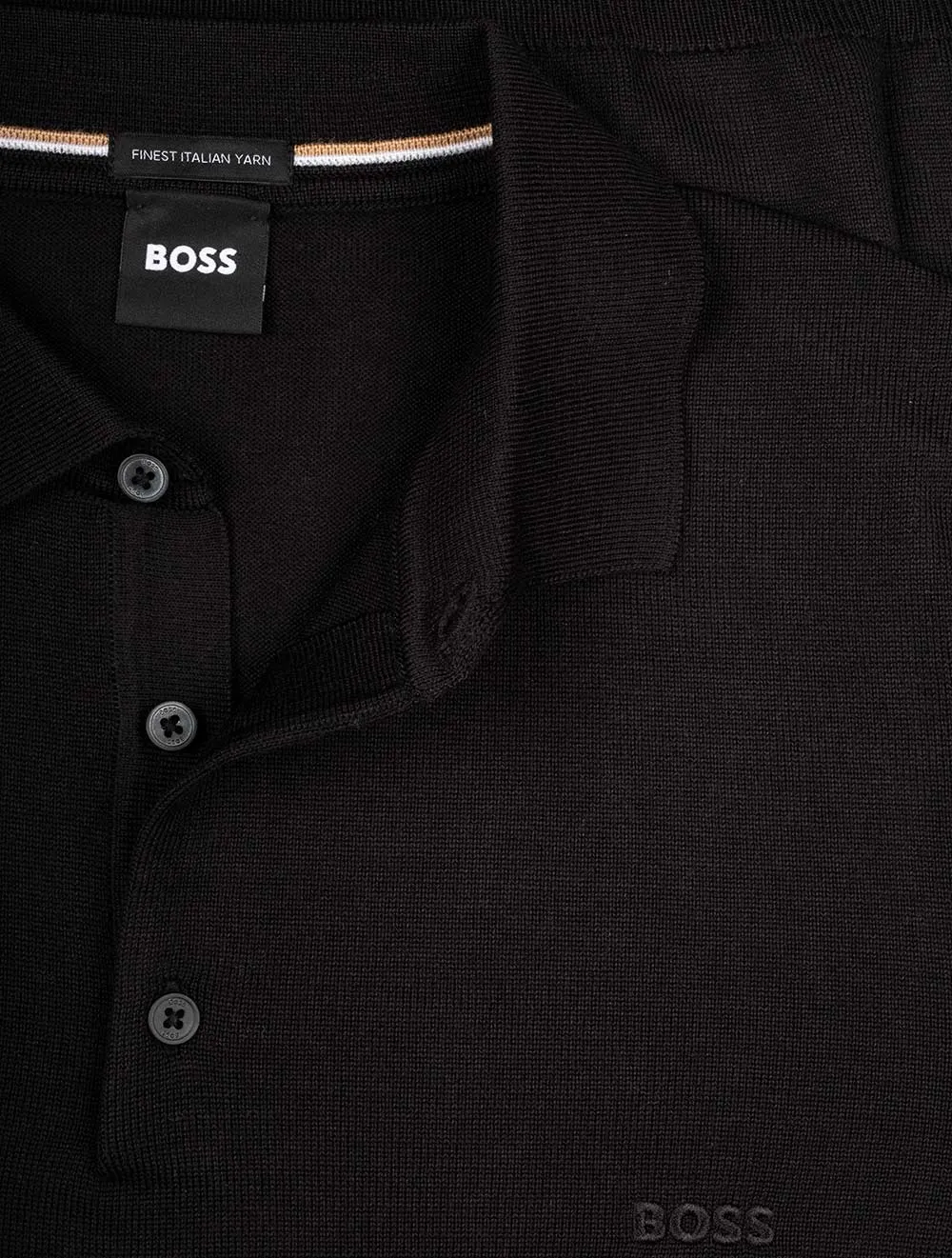 Bono Polo Sweater Black