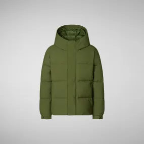 Boys' animal free puffer norwood in moss green