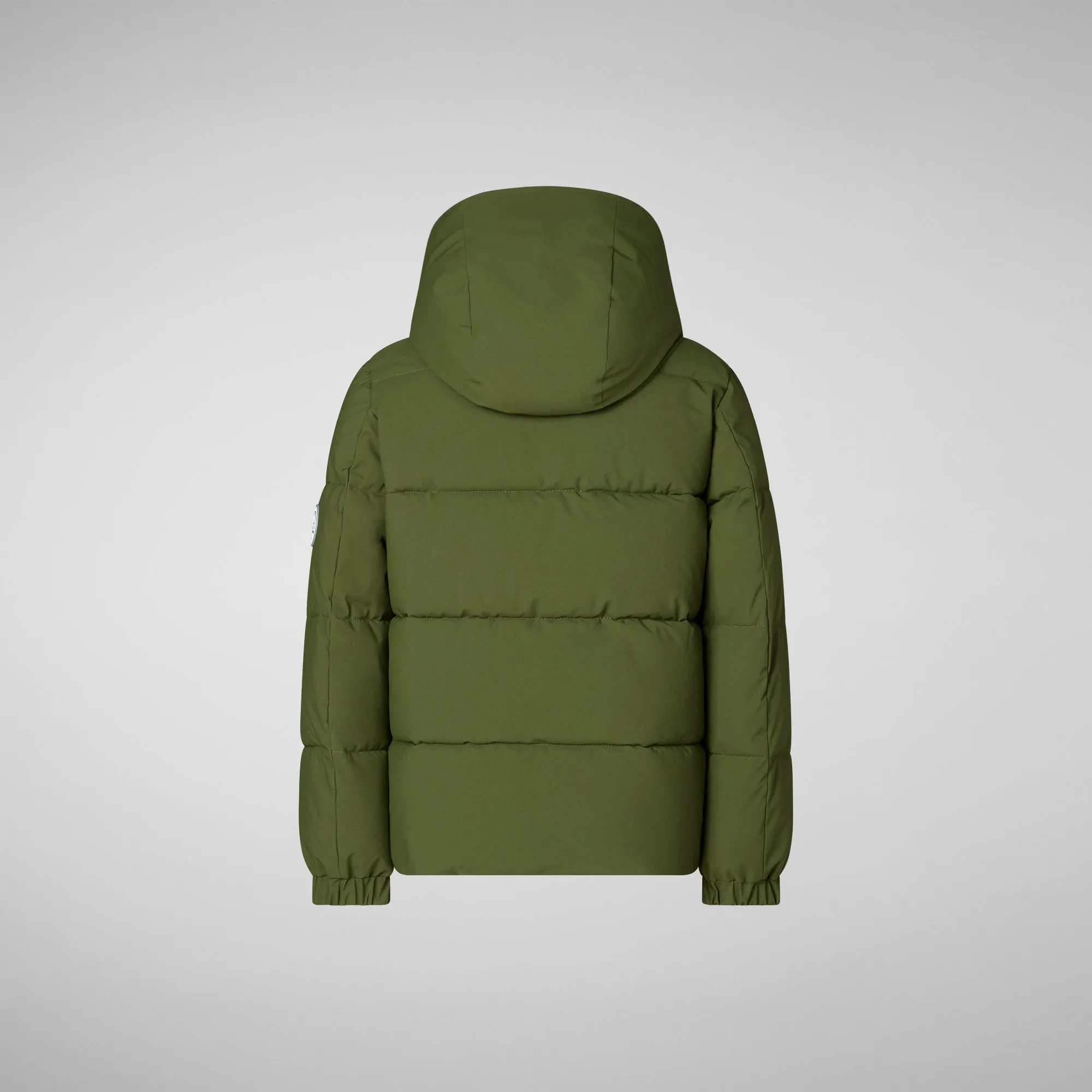 Boys' animal free puffer norwood in moss green