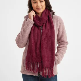 Burrell Scarf - Raspberry