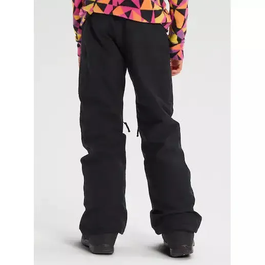 Burton Girls' Elite 2L Cargo Snowboard Pants True Black