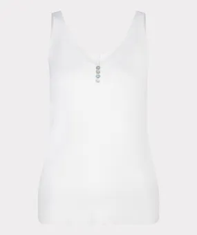 Button Camisole - Off White