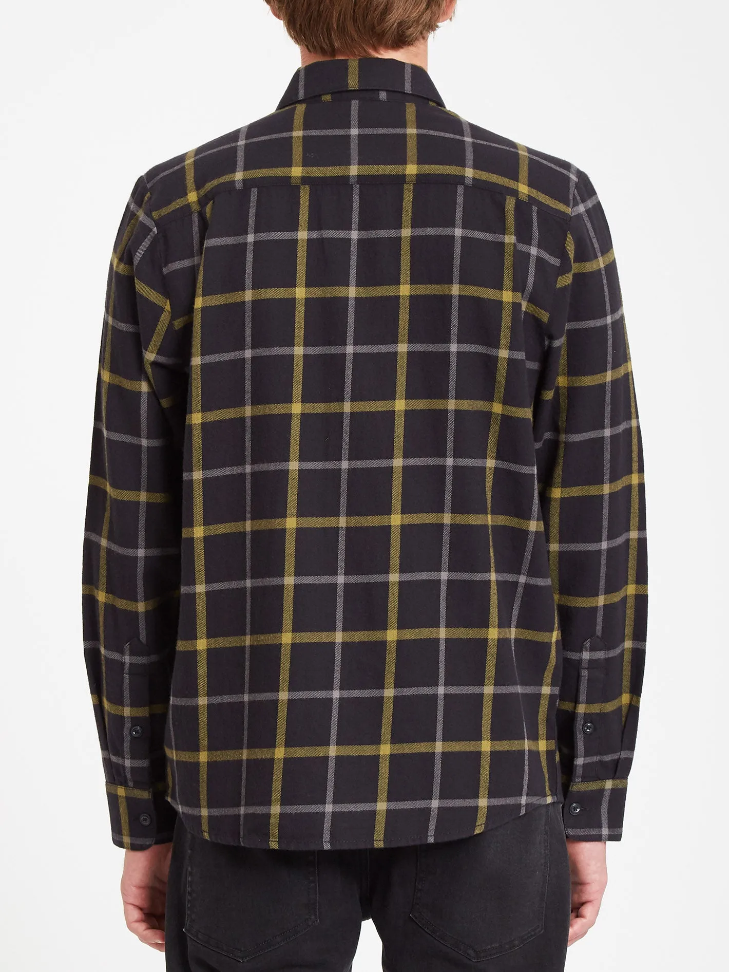 Caden Plaid Shirt - BLACK