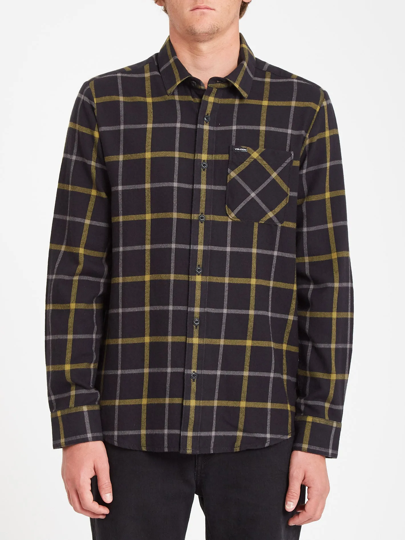 Caden Plaid Shirt - BLACK