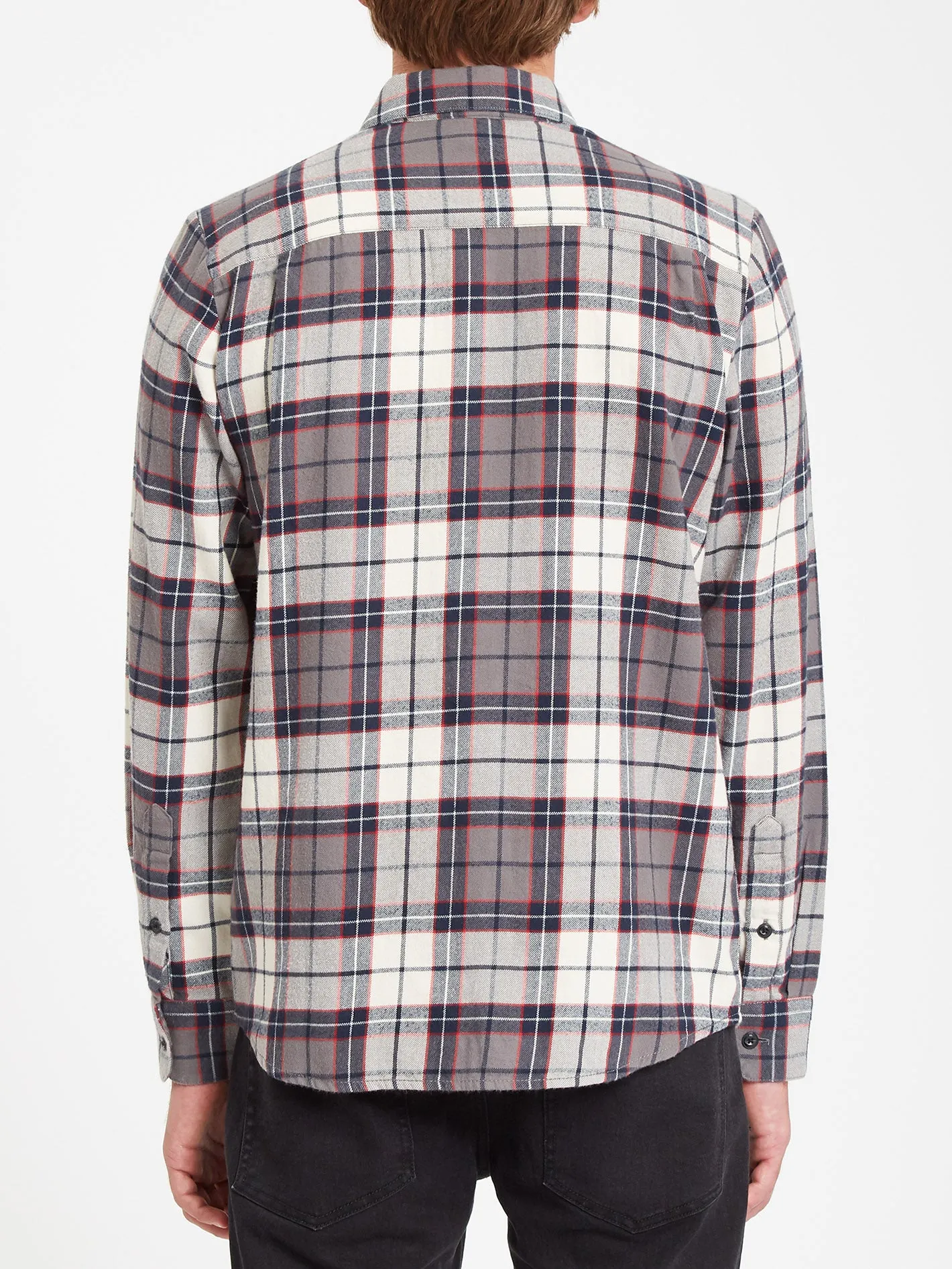 Caden Plaid Shirt - BLEACHED SAND