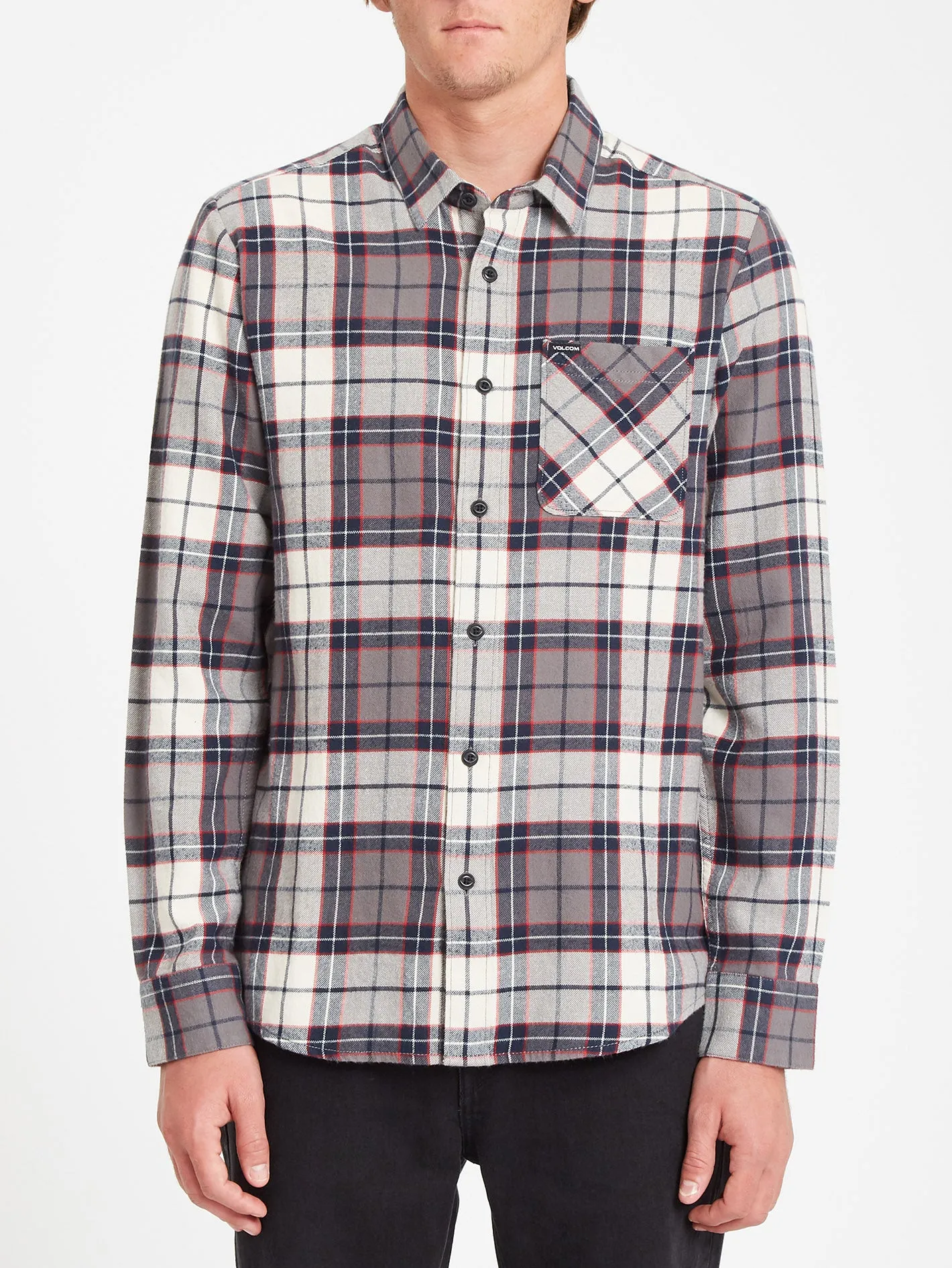 Caden Plaid Shirt - BLEACHED SAND