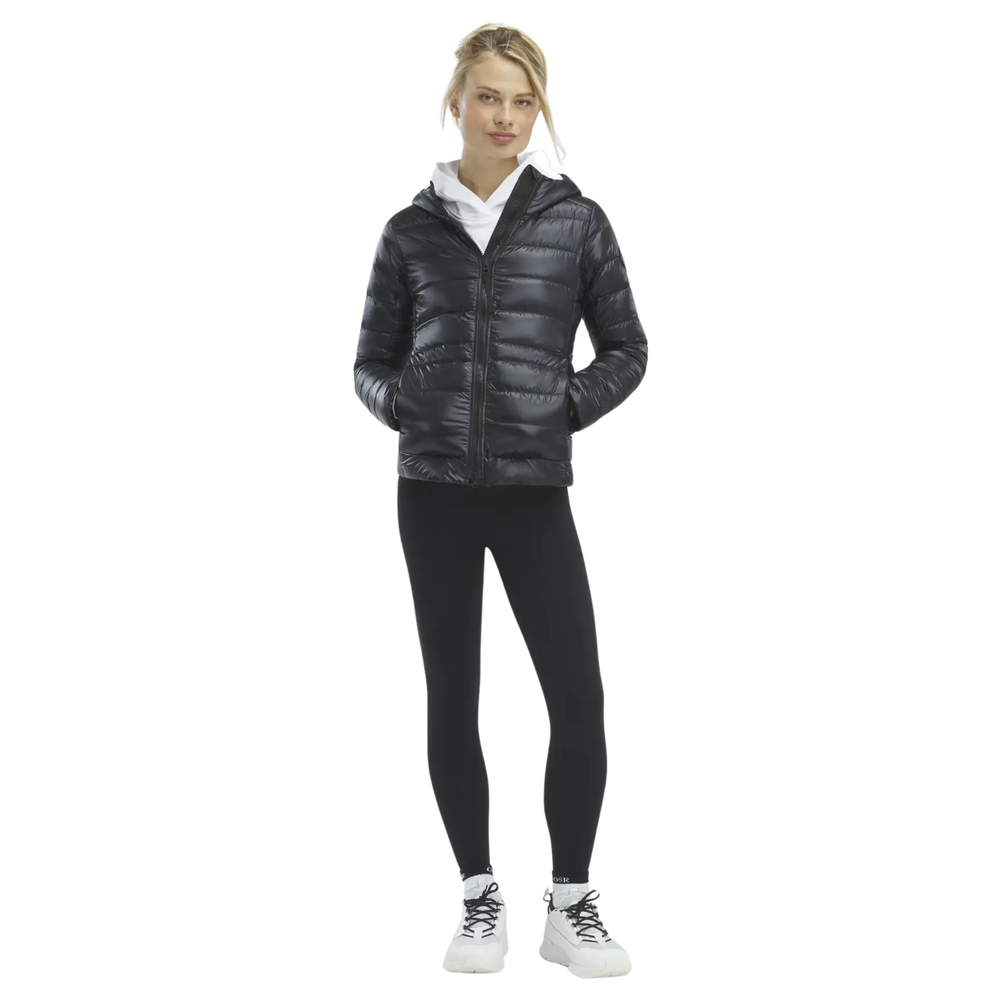 Canada Goose Women's Cypress Hoody- Black Disc