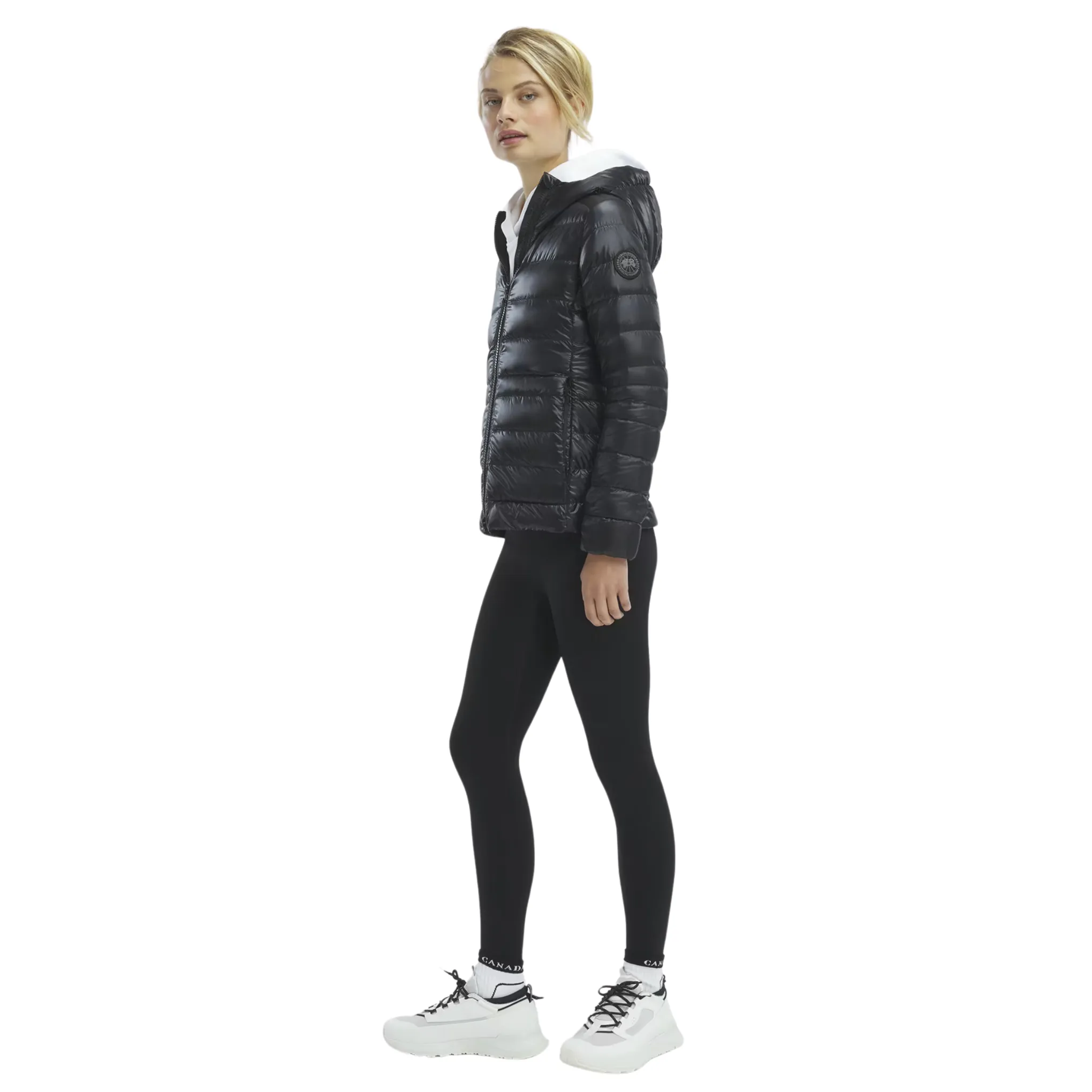 Canada Goose Women's Cypress Hoody- Black Disc