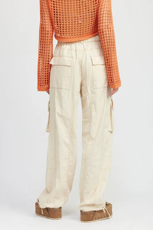 CARGO DRAWSTRINGS PANTS