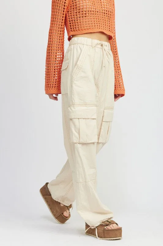 CARGO DRAWSTRINGS PANTS