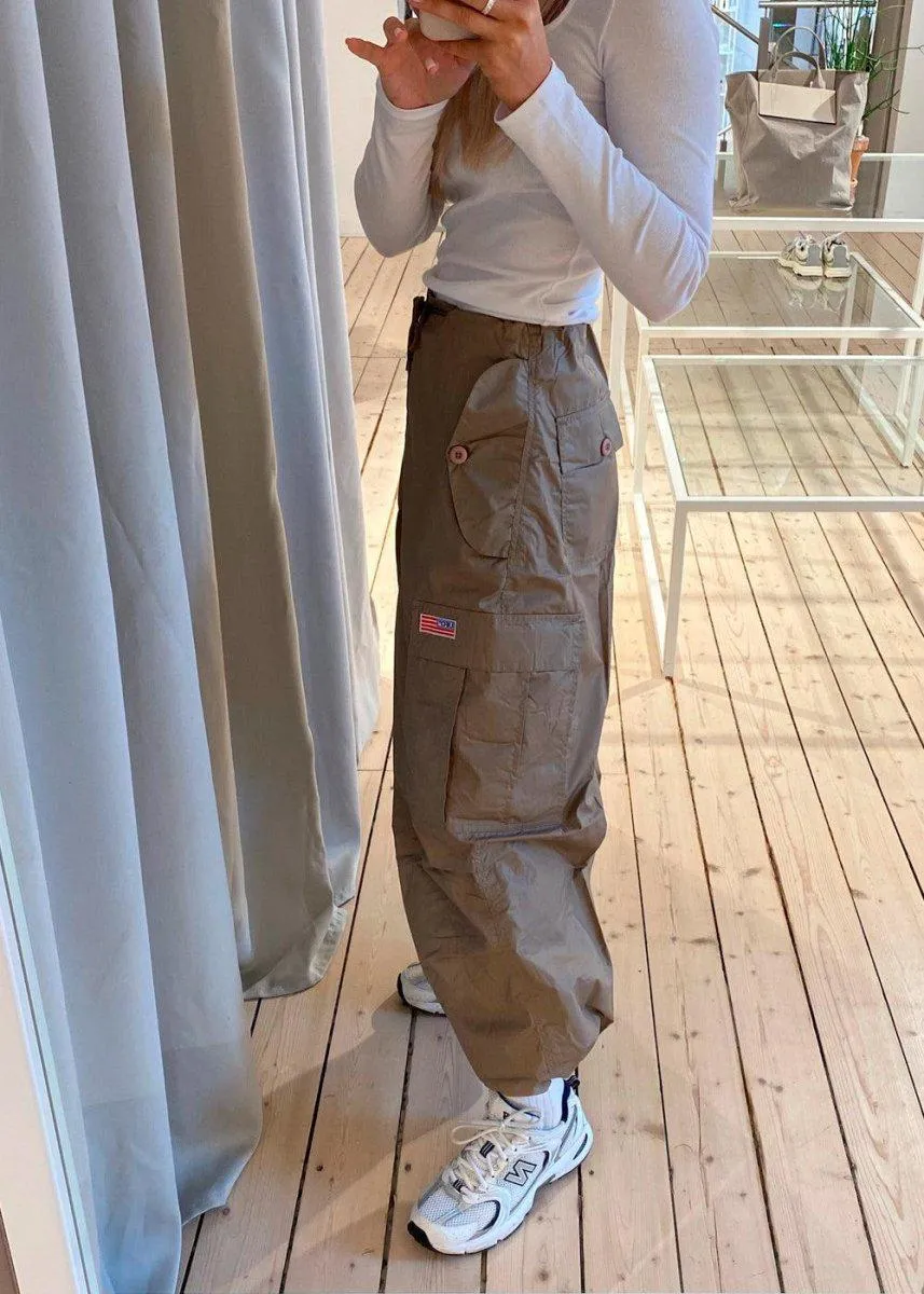 Cargo Wind Pants - Mocha