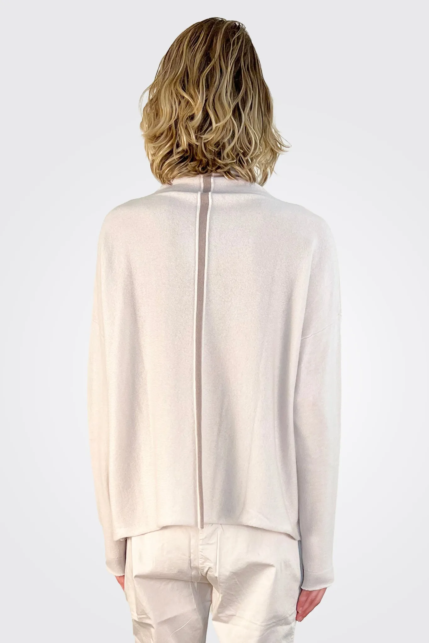 Cashmere Turtleneck - Chalk