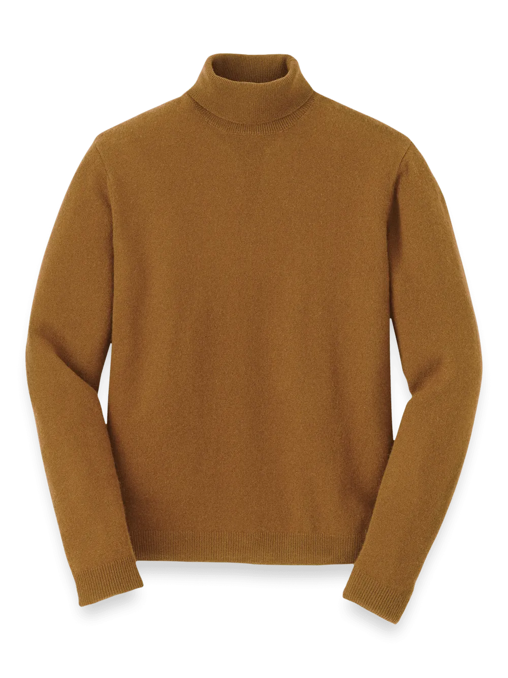 Cashmere Turtleneck Sweater - Brown