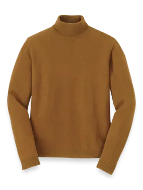 Cashmere Turtleneck Sweater - Brown