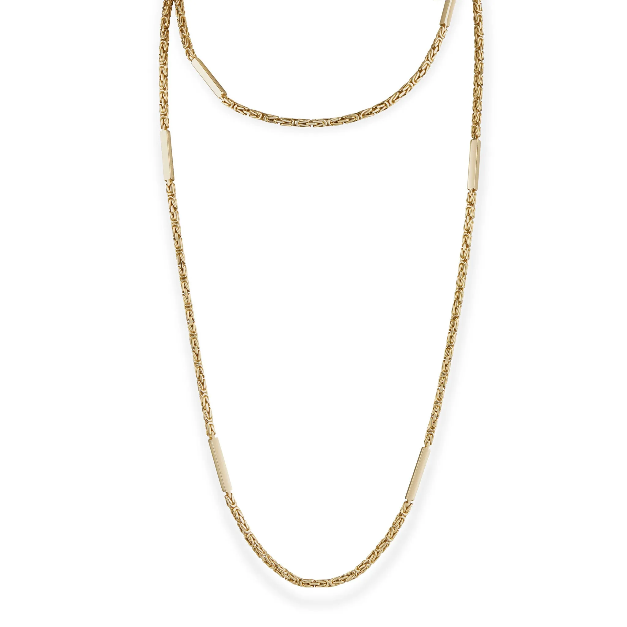 Chaumet Paris 18K Gold Long Chain Necklace