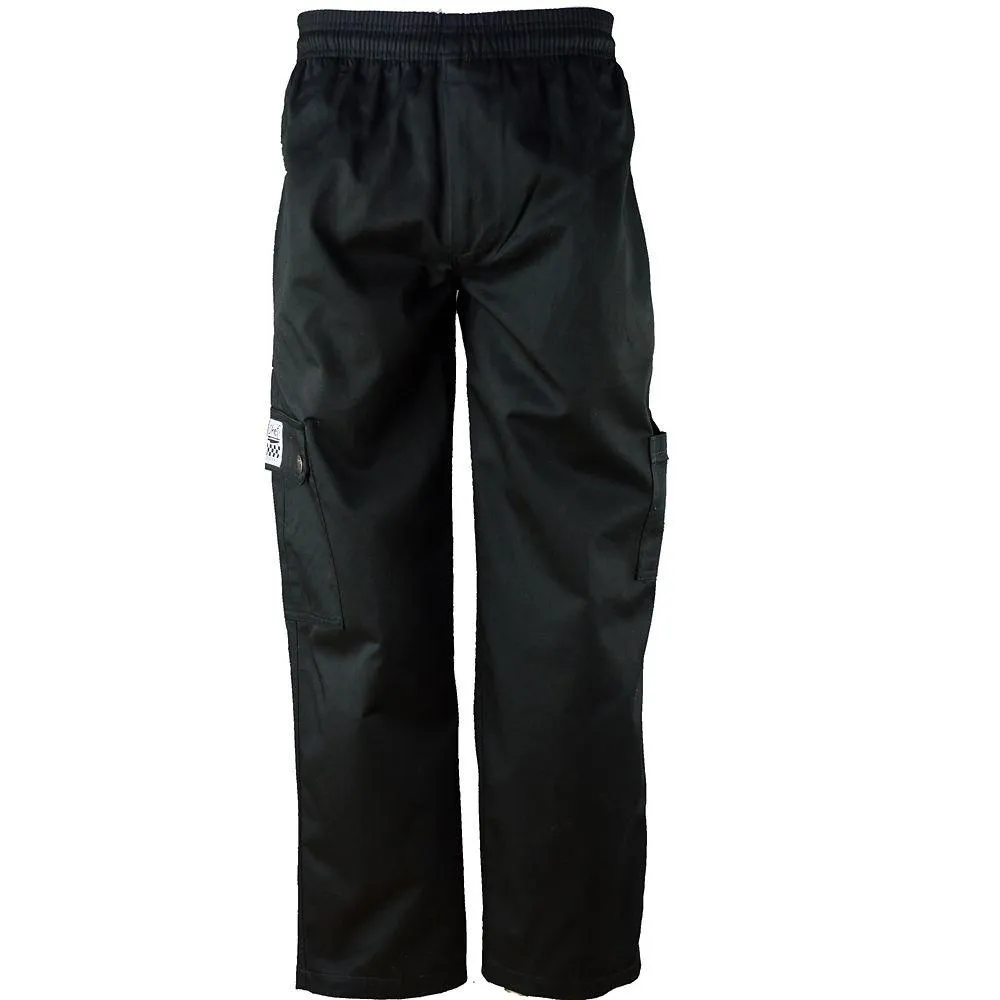 Chef Pants Cargo Black, L