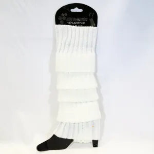 Chunky Knit Leg Warmer - White