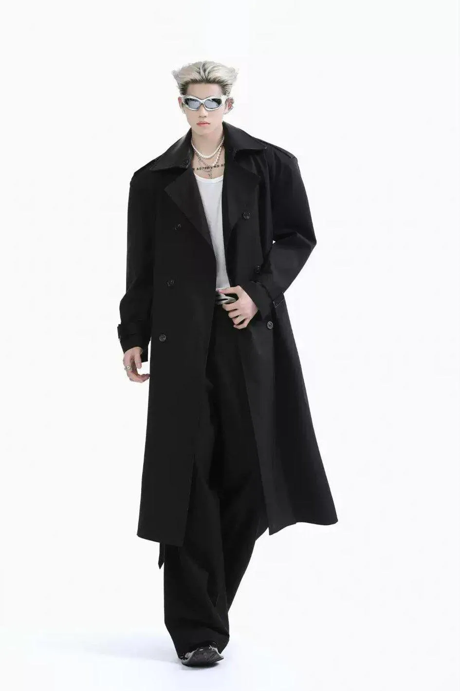 Classic Relaxed Fit Trench Coat