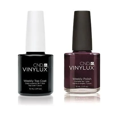 CND - Vinylux Topcoat & Dark Lava 0.5 oz - #110