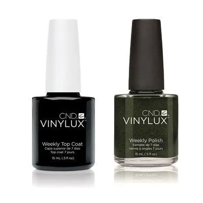 CND - Vinylux Topcoat & Pretty Poison 0.5 oz - #137