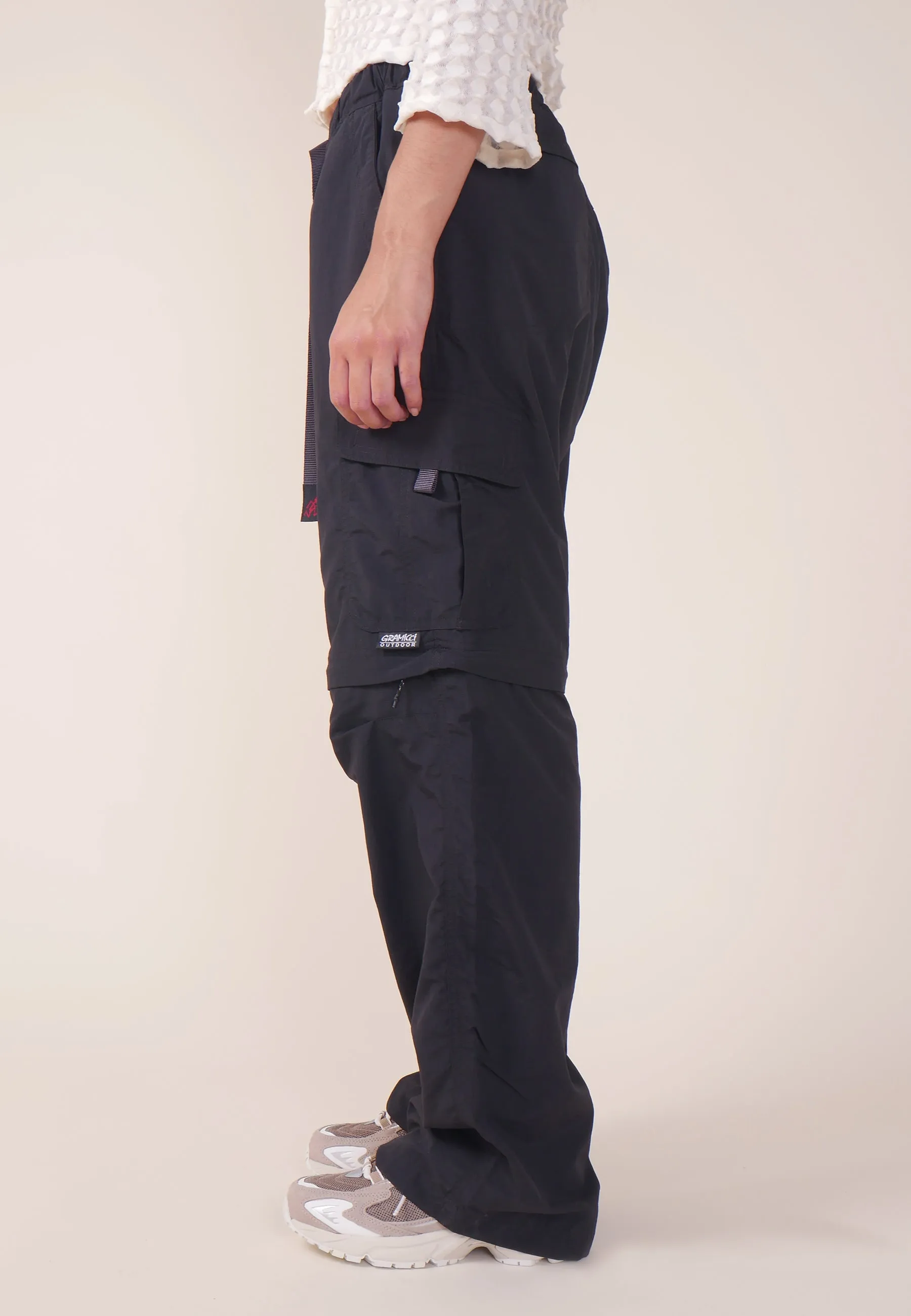 Convertible Micro Ripstop Pant - Black