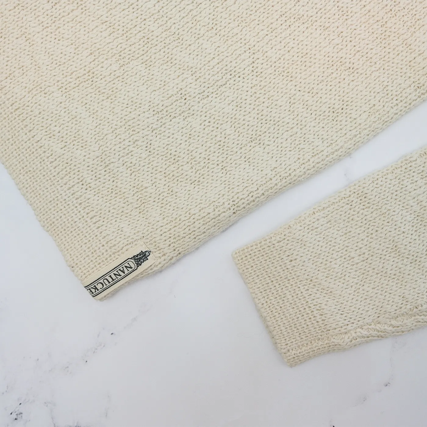 Cream Boatneck Sweater