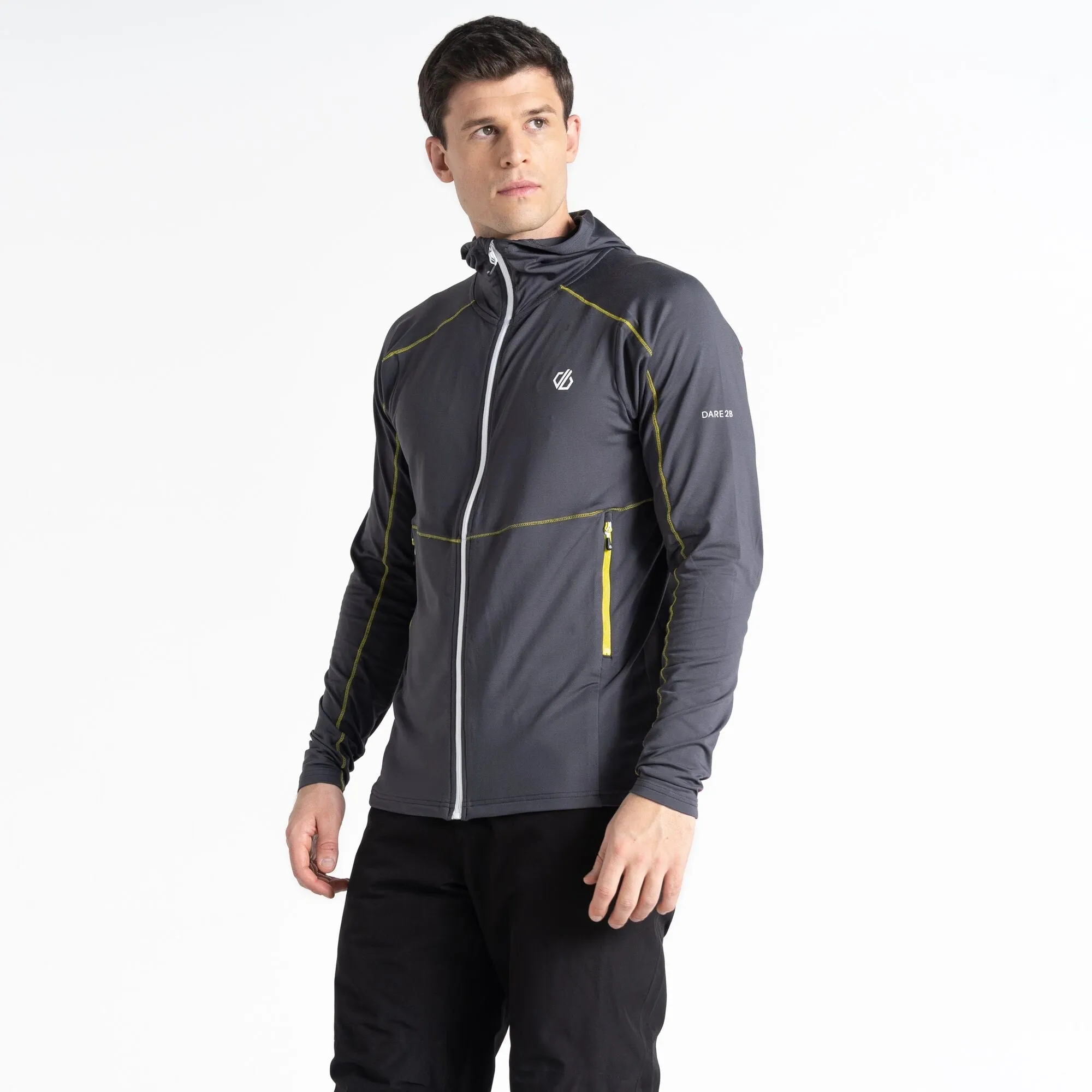 Dare2B Men's Assimilate Hooded Core Stretch Midlayer