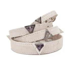 Diphda Collar - Cloud Collar w/ Amethyst Slider